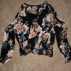 American Rag Floral Long Sleeve